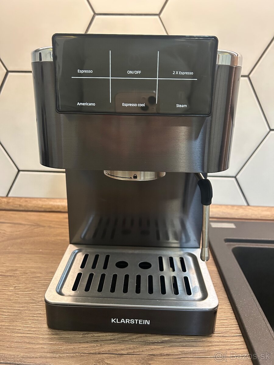 Pákový kávovar Klarstein v záruce - 2