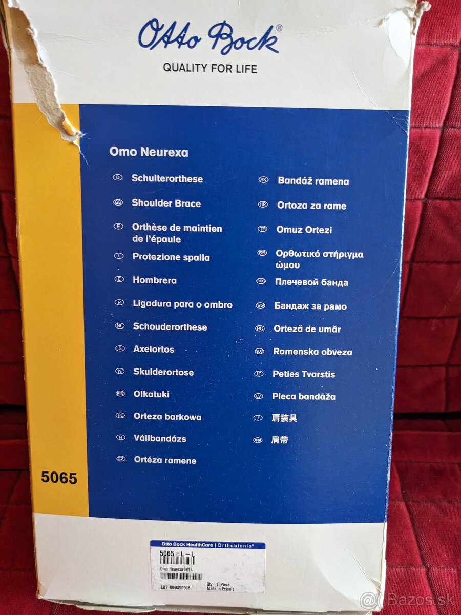 Ramenná ortéza Otto Bock - 2