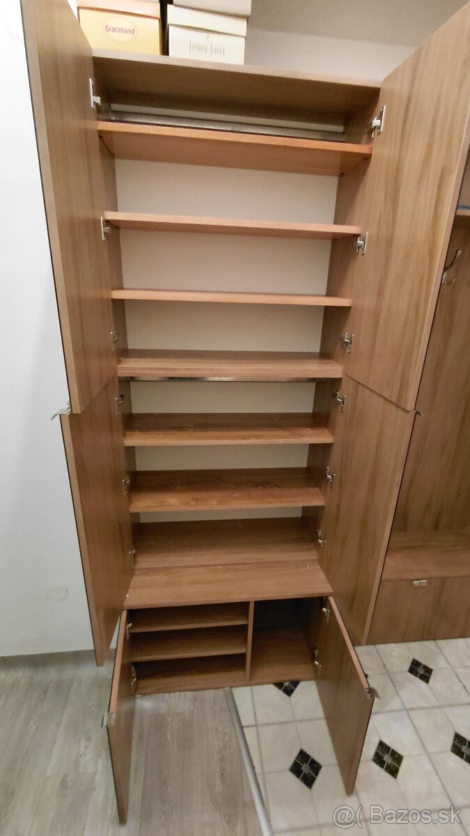 Nábytok chodba – botník, šatník, vešiak, zrkadlo - 2