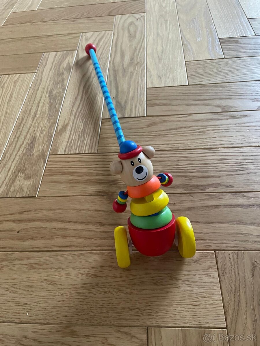 Saso na palicke - drevena hracka - 2