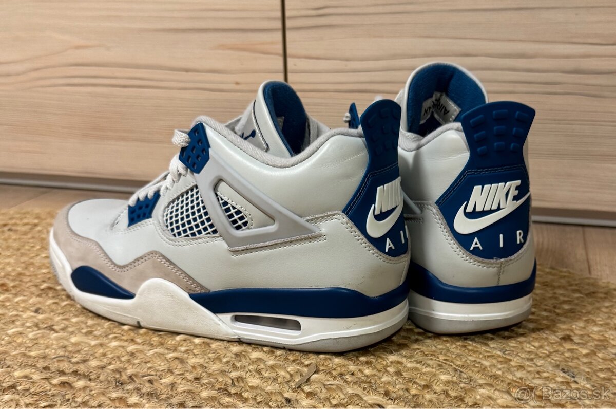 Tenisky Nike Air Jordan 4 “Military Blue” Retro - 2