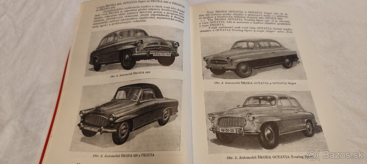 ŠKODA 440 445 450 Octavia Felicia 1202 údržba opravy manuál - 2