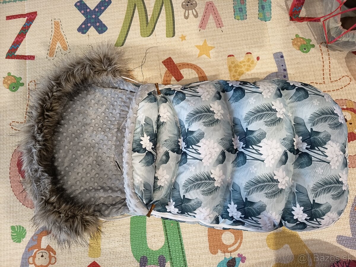 Predám krásny teplučký zimný fusak Hand Made Infinity - 2