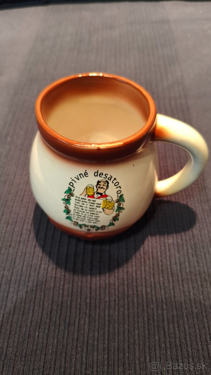 Predám keramické džbány na pivo - 2