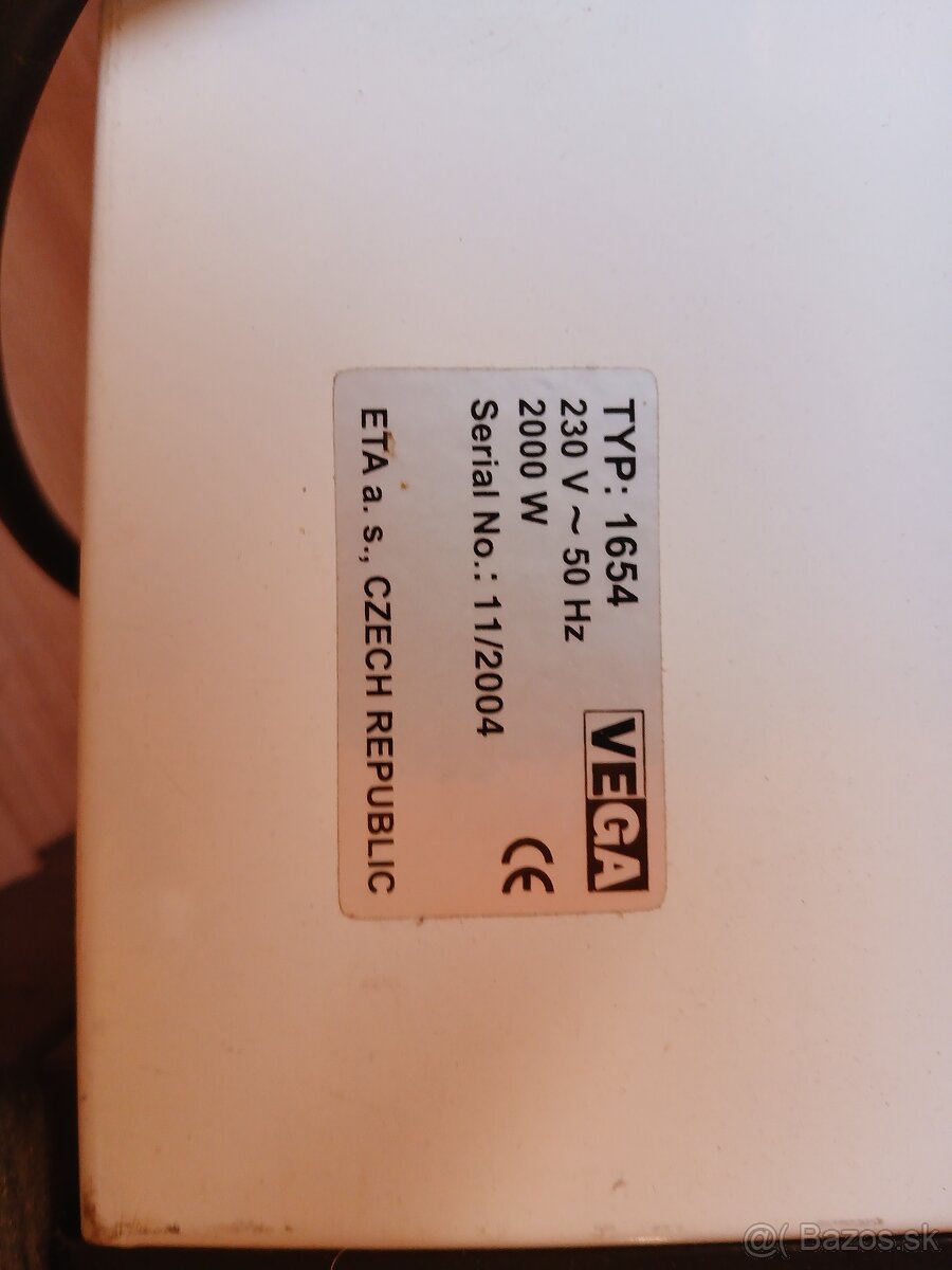 Predam elektricky ohrievac - 2