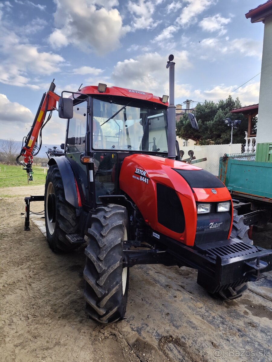 Zetor a Hydraulická ruka. - 2