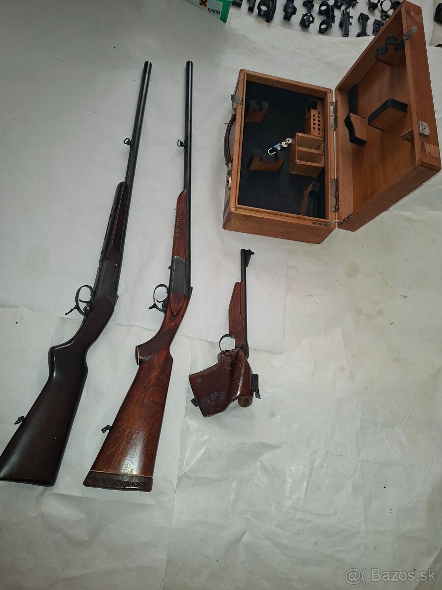 Brokovnice a malorazkova pistol - 2