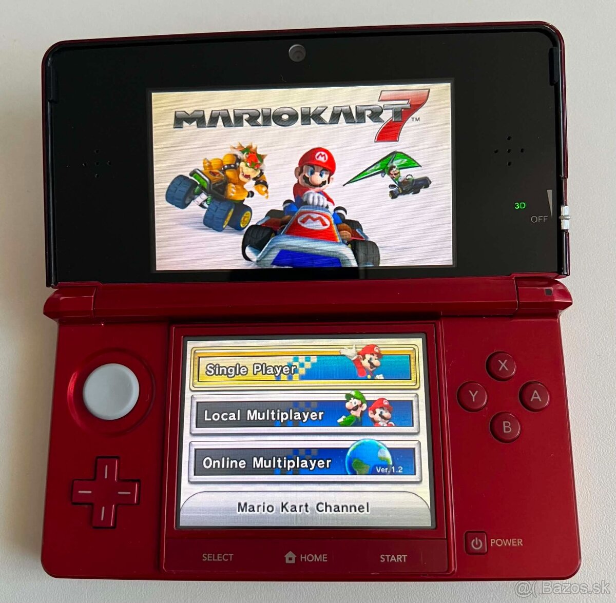 Nintendo 3DS Red + 128gb - 2