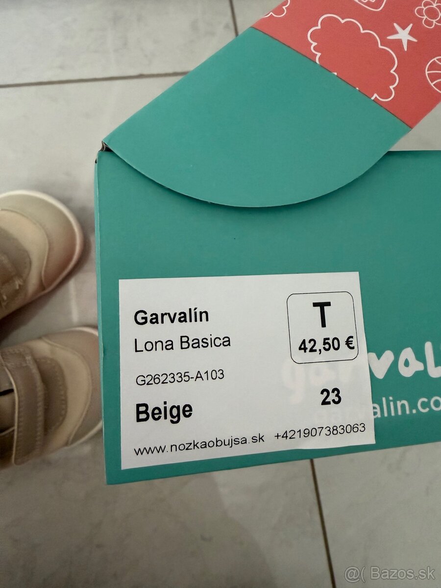 Topánočky garvalin 23 veľkosť - 2