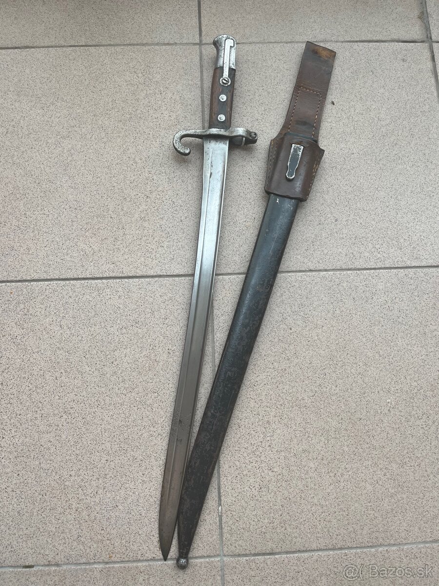 Werndl 1870 s drevenými crienkami - 2
