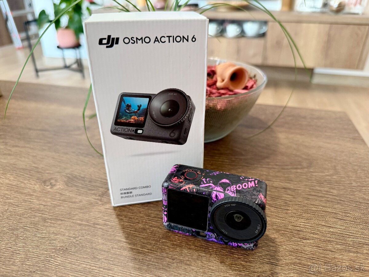 DJI Osmo action 6 + prislusenstvo, 100% stav - 2
