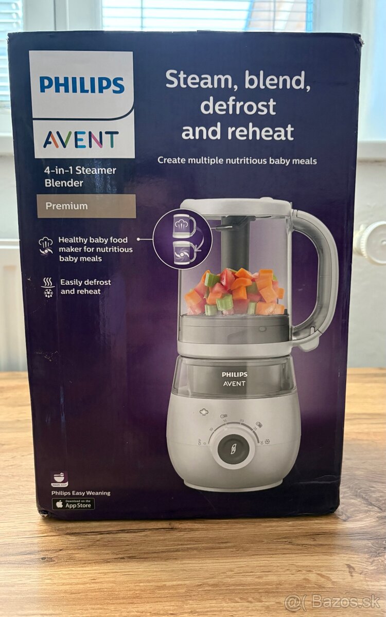 Philips AVENT Parný mixér 4v1 - 2
