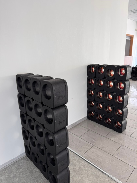 Čierne plastové obaly AMD 800ks - 2