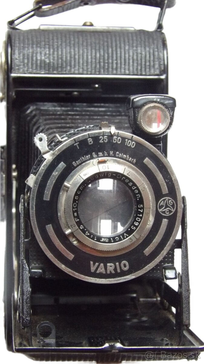 Skládací fotoaparát Vario - I. republika - 2