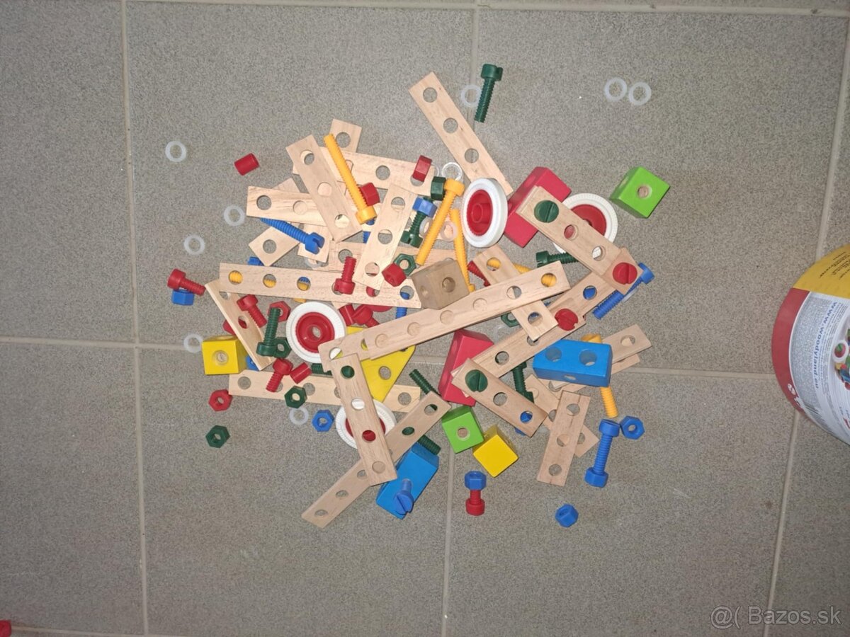 Drevená stavebnica pre deti - 2