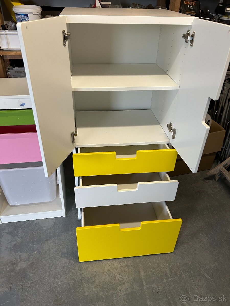 Destska komoda + skrinka s boxami - 2