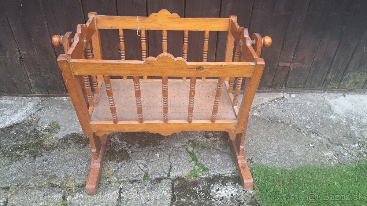 Detska drevená koliska - 2