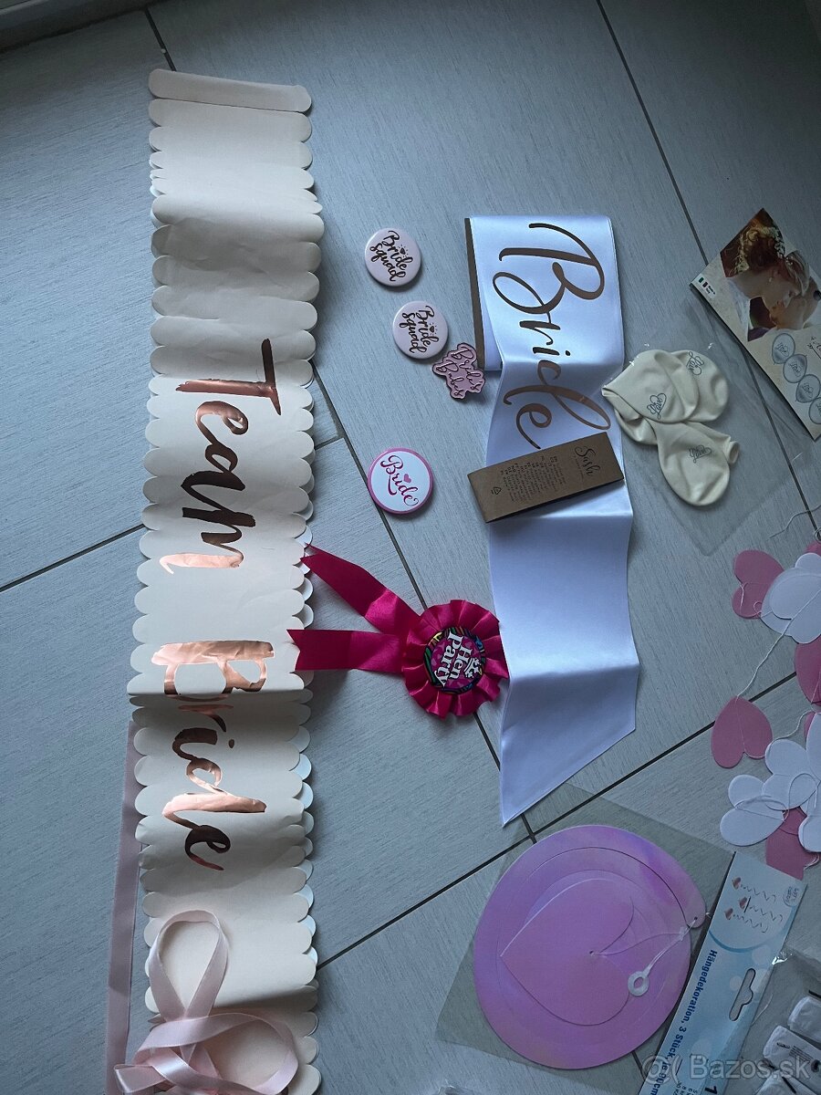 Vyzdoba na rozlucku so slobodou, svadbou, bride to be - 2