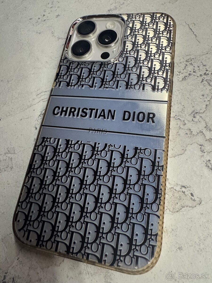iPhone 15 Pro Max 256GB, bielá + Christian Dior puzdro - 2