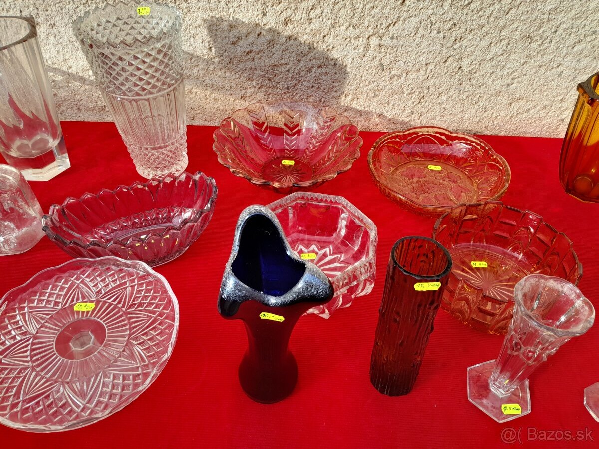 Staré historické sklo. - 2