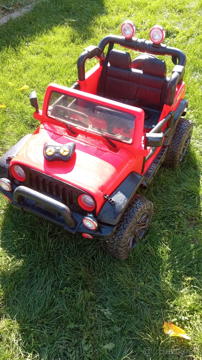 Detské elektrické autíčko 4x4 JEEP - 2