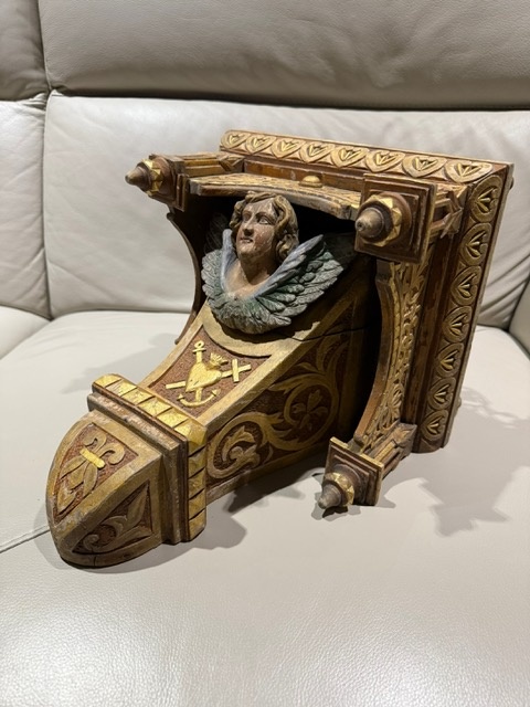 Starožitný drevenný oltár - 2