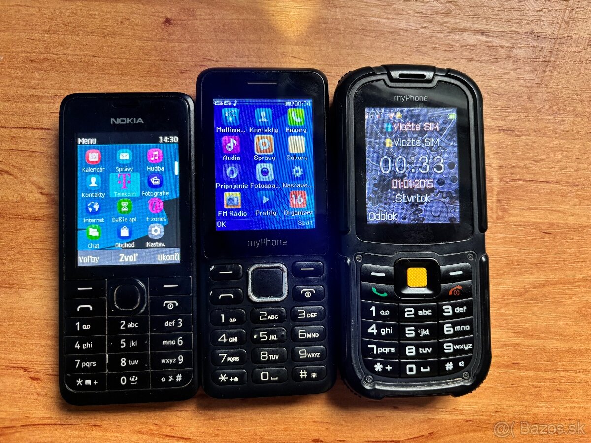 TOP PONUKA: 3 mobily za 50€ - 2