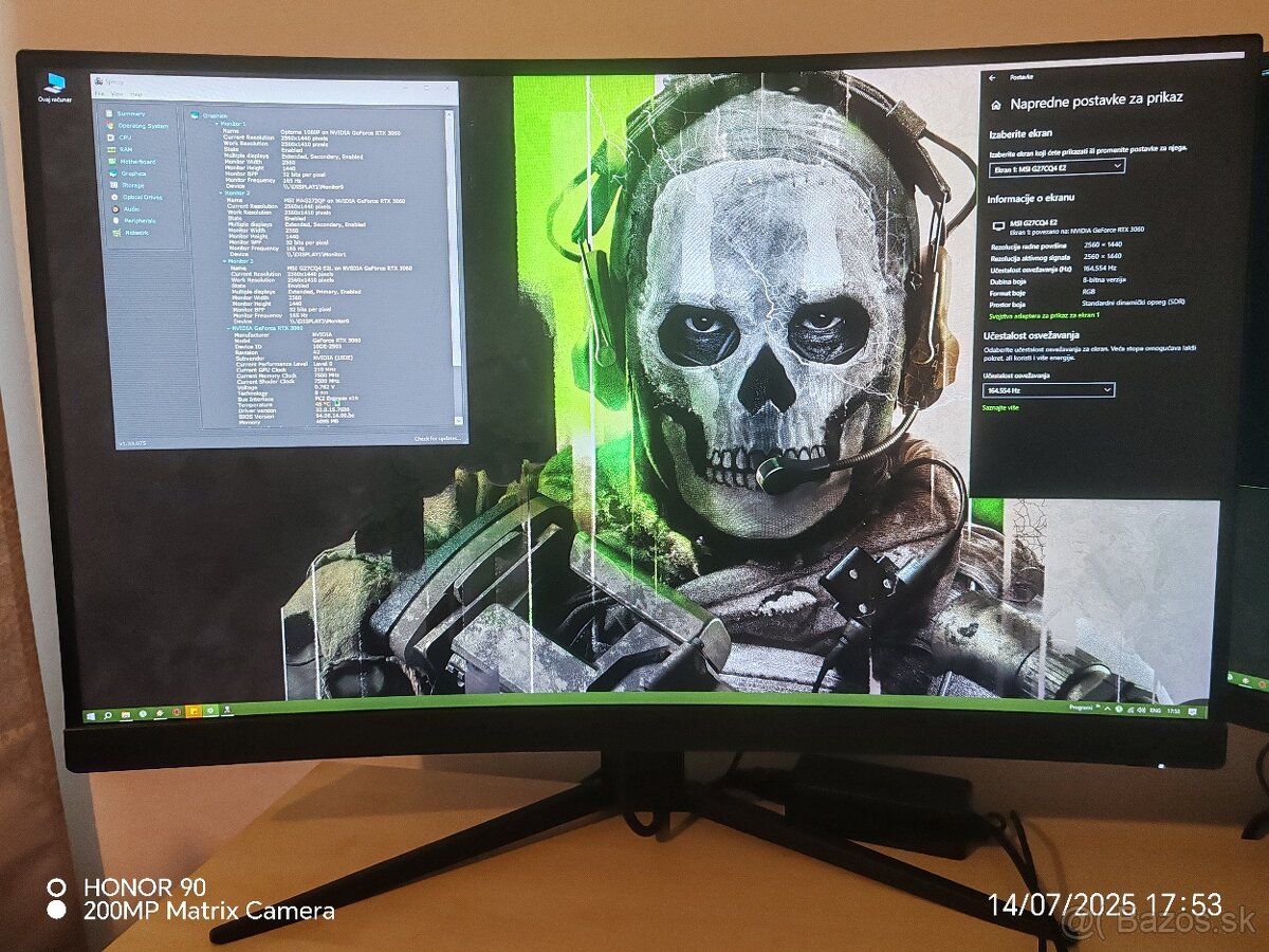 ⚡MSI Gaming G27CQ4 E2 2k/170Hz TOP⚡ - 2