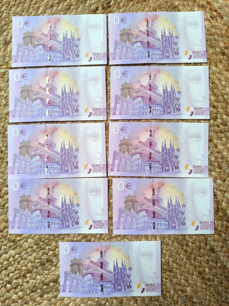 O Euro bankovky. - 2