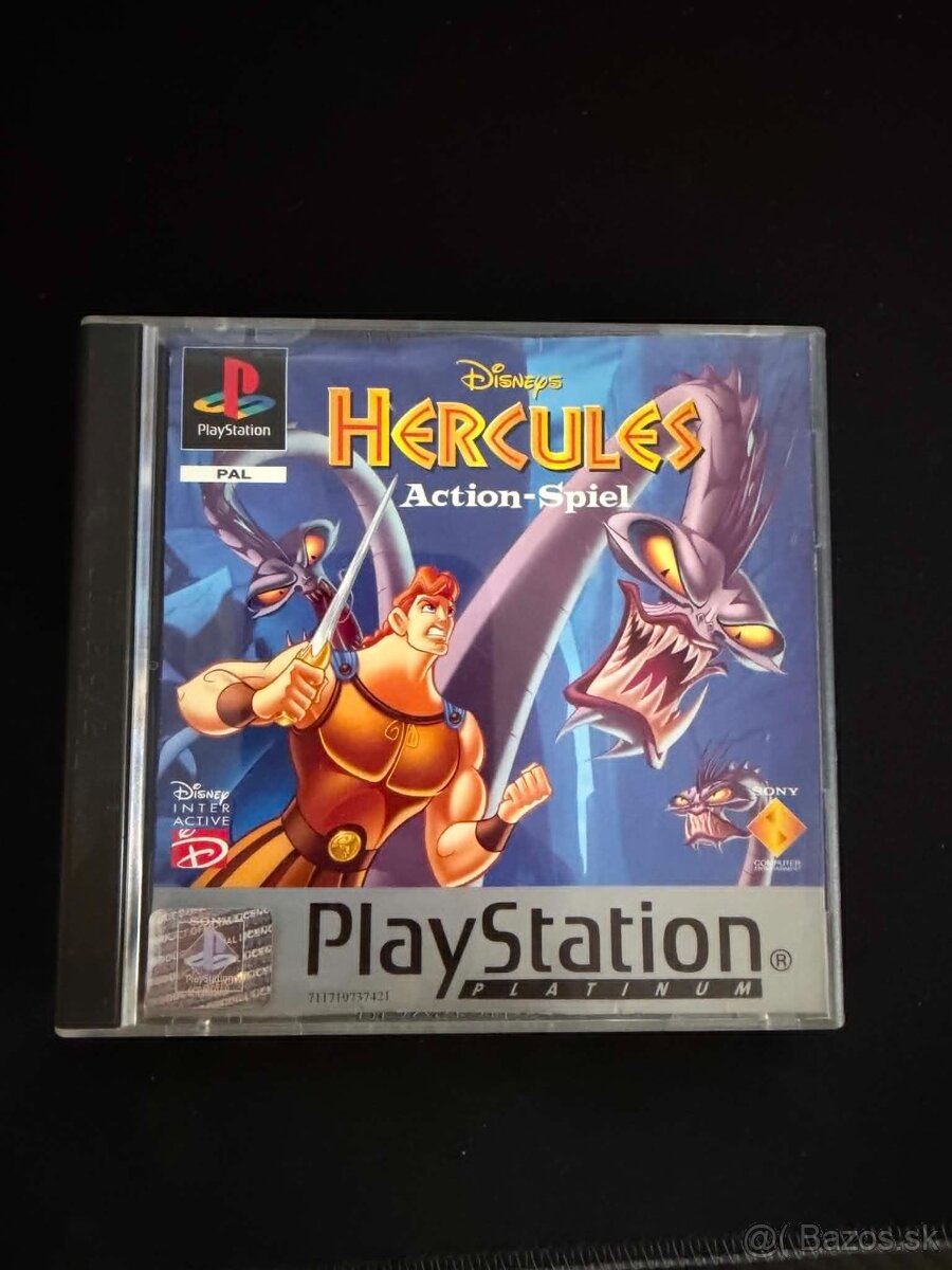 Disney's Hercules PS1 / Platinum / Kompletná - 2
