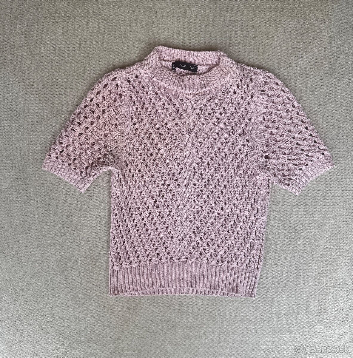 Mango pletený top – veľkosť S - 2