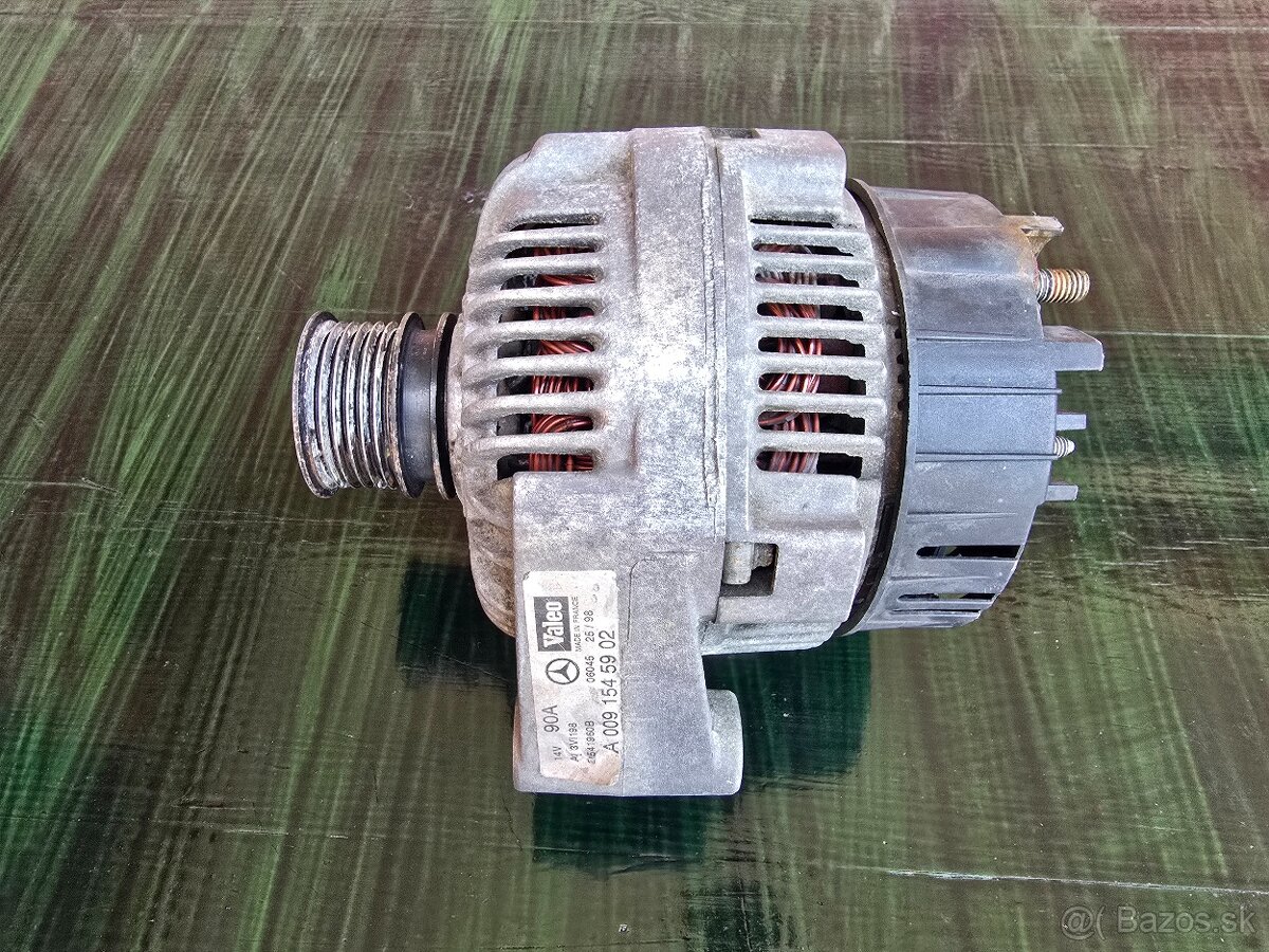 Alternátor Mercedes-Benz 14V 90A - 2