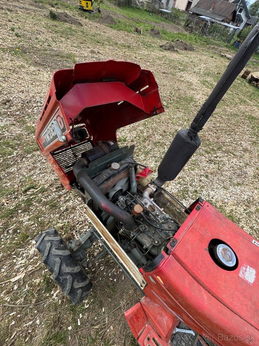 Yanmar YM2420D, rotavator, 24hp,4x4 - 2