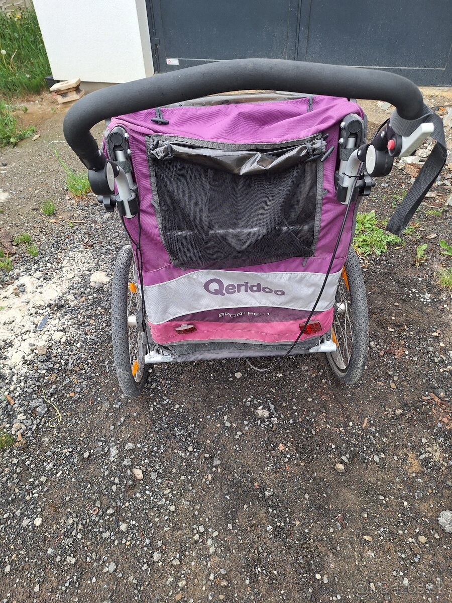 Detský vozík za bicykel - 2