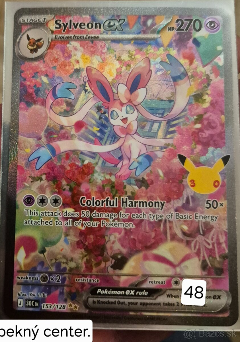 Pokemon karty z 30th výročia - 2