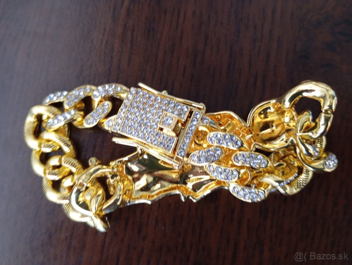 Náramok so zirkónmi. - 2