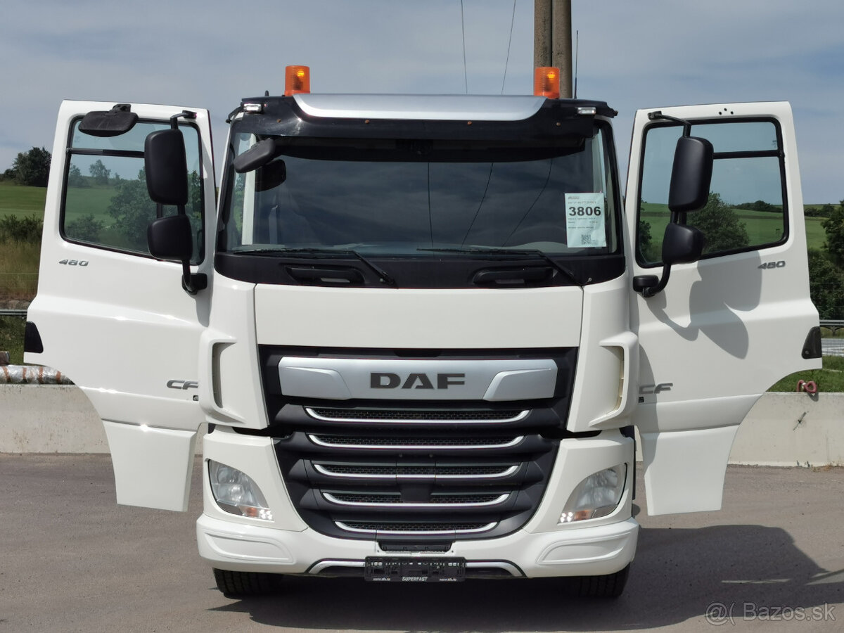 Prodám tahač DAF CF 480 FTT 6X4 E6 RETARDER jednookruhová h - 2