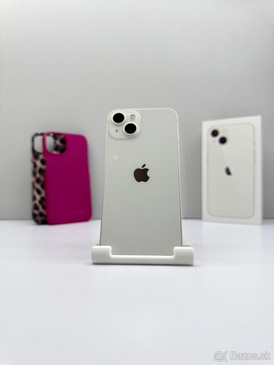 iPhone 13 WHITE 128GB TOP STAV NOVÁ BATÉRIA 100% - 2