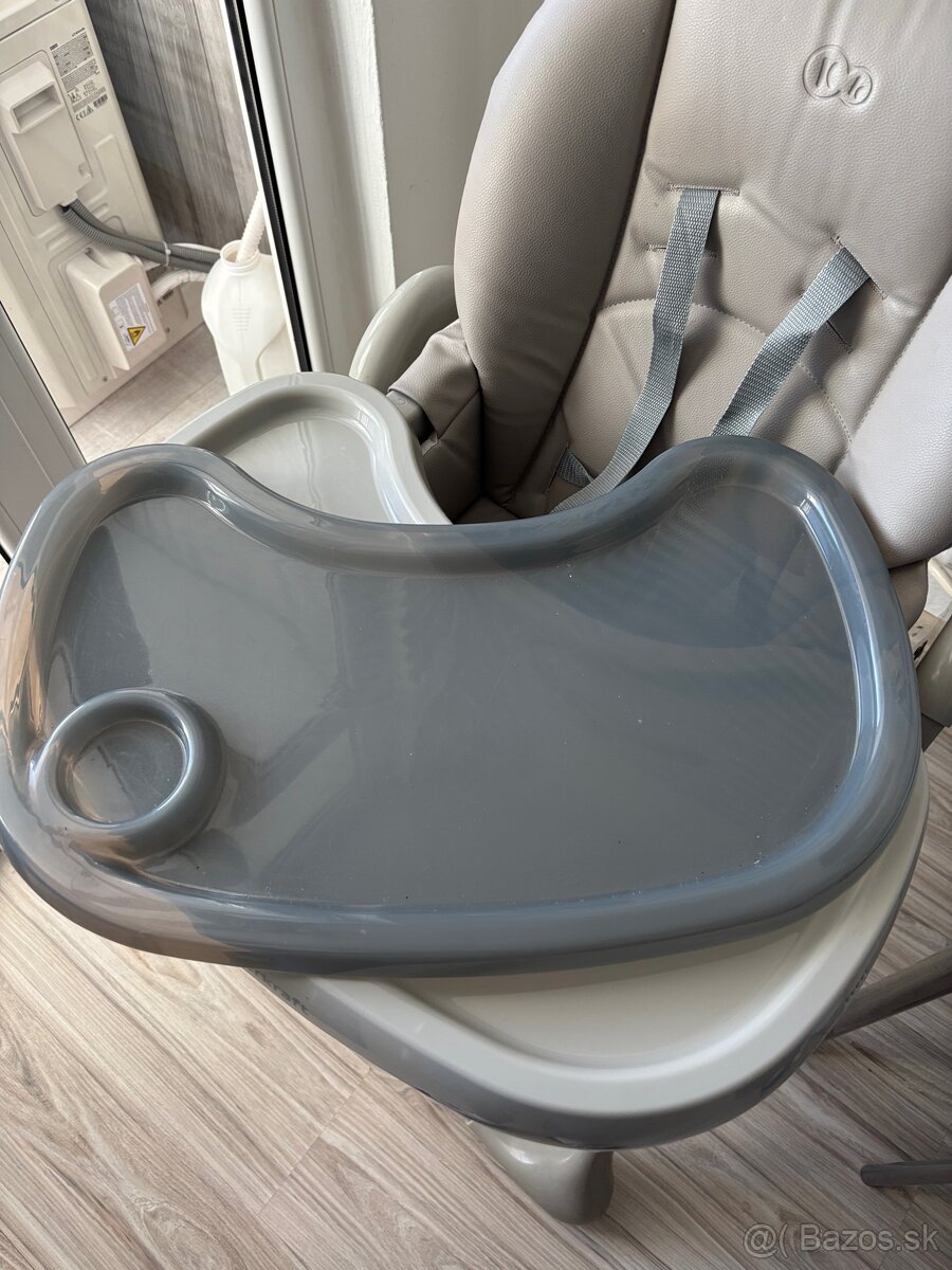 Stolička nakŕmenie KINDERKRAFT YUMMY sivá - 2