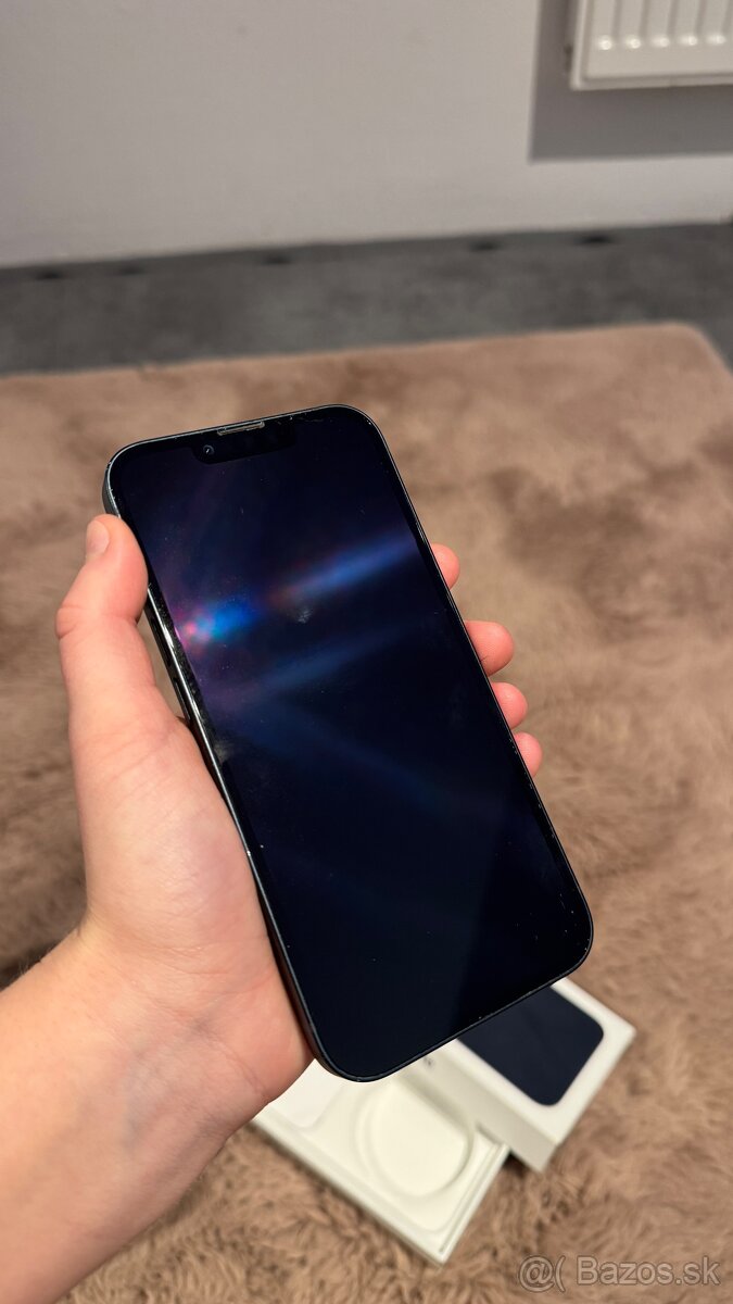 iPhone 13 – 128 GB,tmavofomodrý, TOP stav - 2