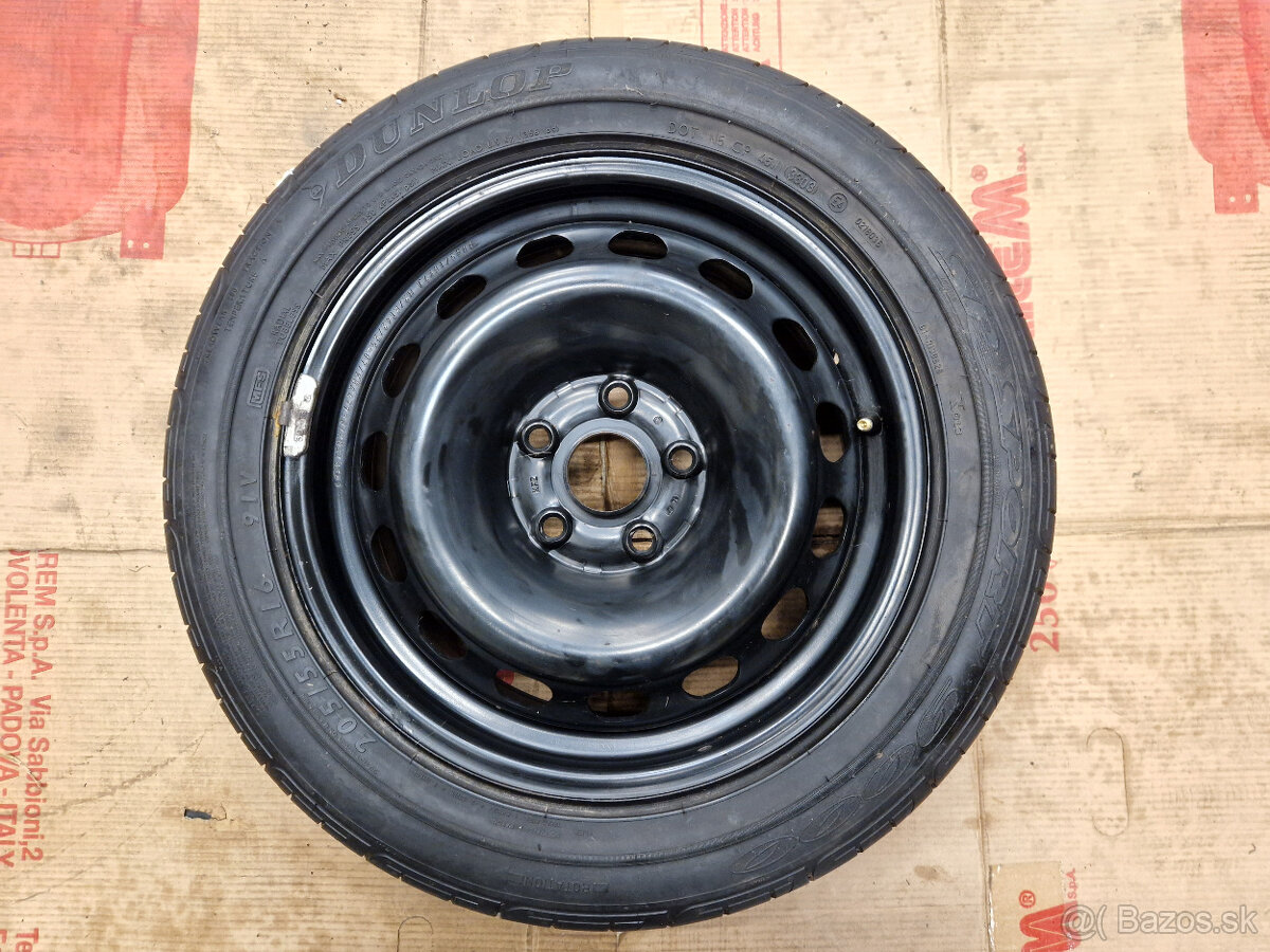 5x112 r16 rezerva disk kolo vw skoda seat audi 205 55 16 - 2