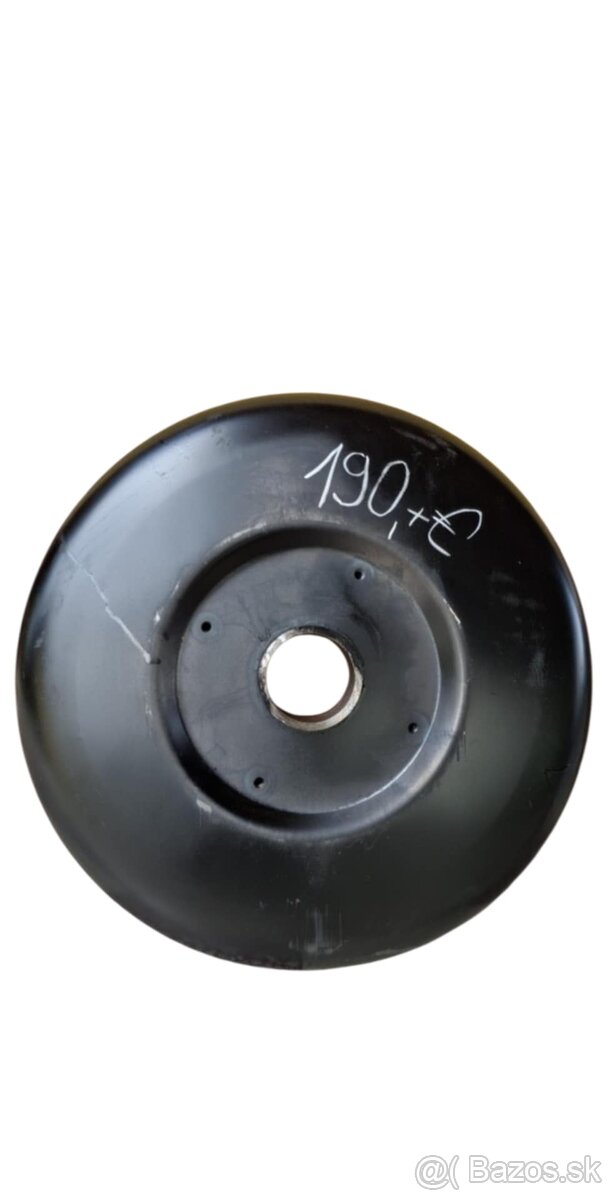 Predám nové taniere českej výroby vyvážené na kosačku ZTR 16 - 2