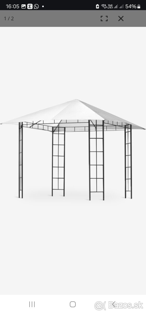 Plachta na altanok FAABORG Gazebo roof - 2