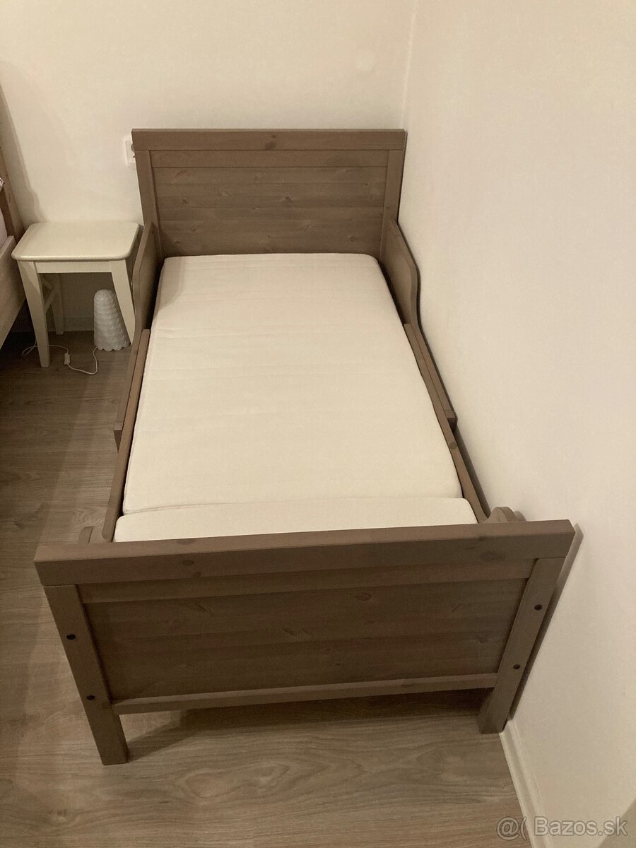 Rastúca detská posteľ ikea sundvik - 2