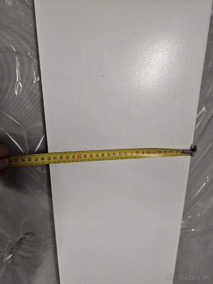 Plastový parapet biely - 2