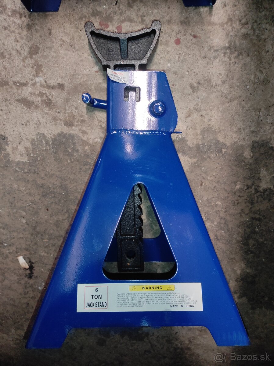 -▶ Nastaviteľné Podpery pod auto 6t◀- - 2