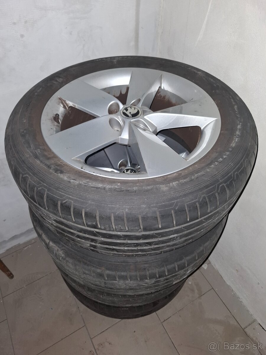Kompletne letné kolesá/ disky ŠKODA RATIKON - 2