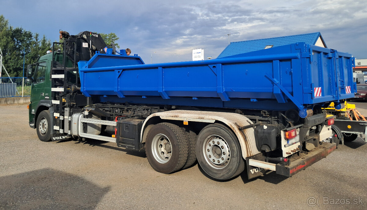 ABROLL kontejner zesílený suťový 6x2,32x0,7m RAL5010 - 2