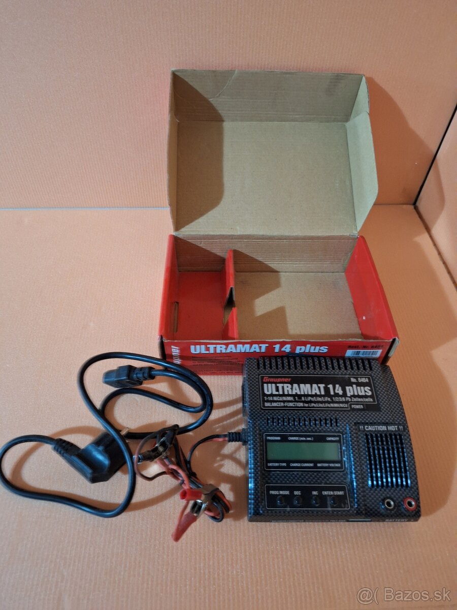 Inteligentná nabíjačka Graupner Ultramat 14 plus - 2