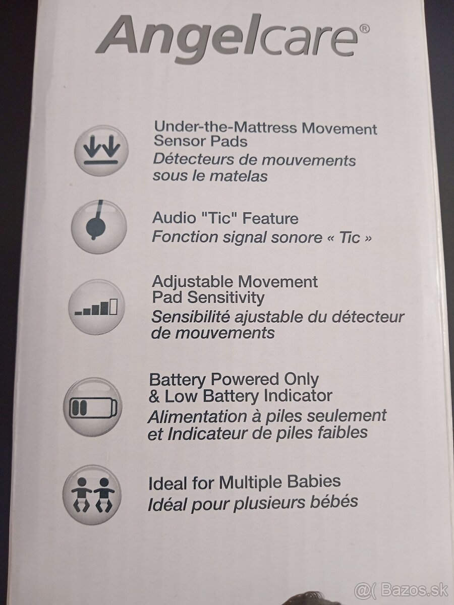 Monitor dychu Angel Care AC300-2SP - 2